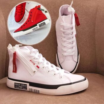Tênis Atlanta Wave Zipper, Coca-Cola Shoes, feminino