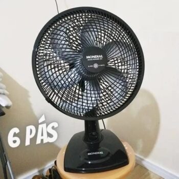 Ventilador de mesa Mondial Super Power VSP-30-B 30cm Preto 110V