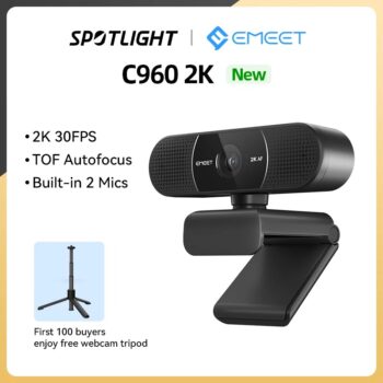 WEBCAM 2K EMEET C960 Cupom