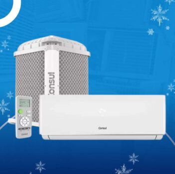 Ar Condicionado Split Consul Hi Wall 9000 BTUs Frio CBN09CBBNA - 220V