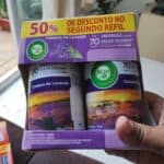 Aromatizador de Ambiente Bom Ar Automático Aerossol Freshmatic Refil na 2ª Unidade Campos de Lavanda