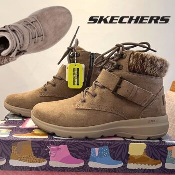 Bota Skechers Glacial Ultra - Uptown, Feminino