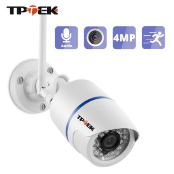 Câmera de Seguranca Externa Wifi 1080P 4mp TPTEK