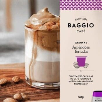 Cápsulas de Café Baggio Café , compatível com Nespresso, contém 10 cápsulas