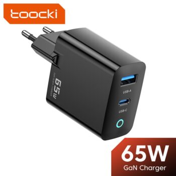 Carregador Toocki GaN 65w