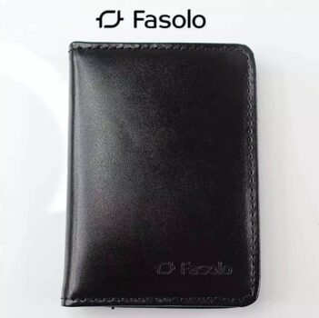 Carteira em Couro Masculina, Fasolo, Preto C480006751