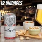 Cerveja Budweiser American Lager 12 Unidades - Lata 350ml