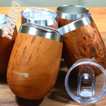 Copo Térmico Kouda 360ml Wood - Ivo