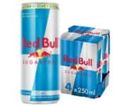 Energético Red Bull Energy Drink, Sem Açúcar 250ml (4 latas)