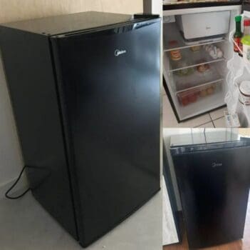 Frigobar Midea Compact 124 Litros Black Edition