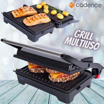 Grill Multiuso Chapa Dupla Grl620 127V