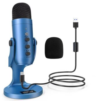 Microfone ZealSound USB Condensador