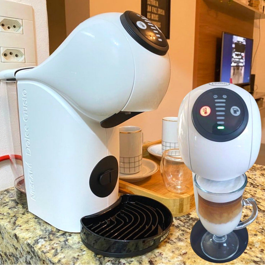 Máquina de Café Krups Genio S Dolce Gusto Branca