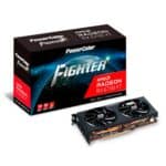 Placa de Vídeo PowerColor Fighter AMD Radeon RX 6700XT, 16Gbps, 12GB GDDR6, AMD RDNA 2 Architecture e FreeSync - AXRX 6700XT 12GBD6-3DH