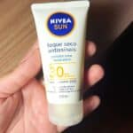 Protetor Solar Facial NIVEA SUN Toque Seco Antissinais FPS30 50ml, Nivea, Branco