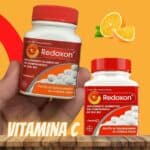 Redoxon 500mg: Suplemento Alimentar de Vitamina C que auxilia o fortalecimento do Sistema Imune, Embalagem com 30 comprimidos