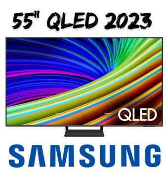 Samsung Smart TV 55" QLED 4K Q65C 2023, Modo Game, Som em Movimento, Tela sem limites, Design slim