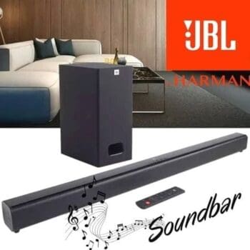 Soundbar JBL JBLSB140BLKBR, Bluetooth, 60W RMS, Subwoofer, HDMI, Dolby Digital, Controle Remoto, Preto - 28913534