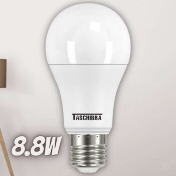 Taschibra TKL 60 11080248, Lâmpada LED E27, 8.8W, Branca