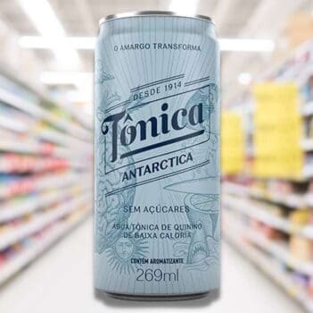 Tônica Antarctica - Água Tônica Zero, Lata 269Ml
