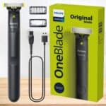 Aparador Philips OneBlade QP1424/10 Bivolt - Preto