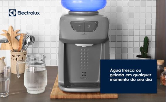Bebedouro de Água, BE11X, Bivolt, Prata, Electrolux