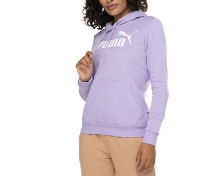 Blusão Feminino Puma com Capuz ESS Logo FL
