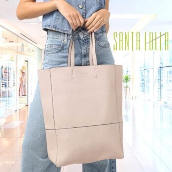 Bolsa Santa Lolla Lisa Off-White