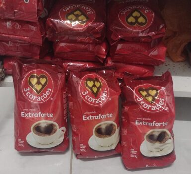 Café, Torrado e Moído, Pacote, 500g, 3 Corações