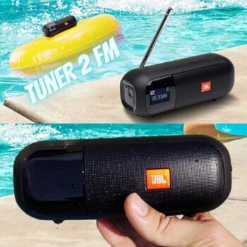 Caixa de Som portátil JBL Tuner 2 com Bluetooth e rádio FM Preto - Harman