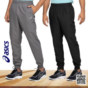 Calca Masculina Asics Tecido Plano Qr Centauro