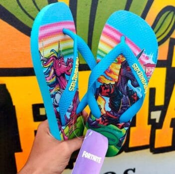 Chinelo SANDALIAS HAVAIANAS FORTNITE, Havaianas, adulto-unissex