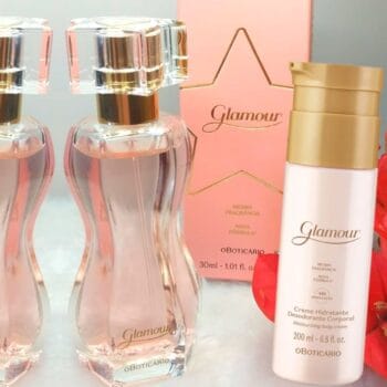 Combo Presente Dia dos Namorados Glamour: Desodorante Colônia 30ml + Creme Corporal 250g