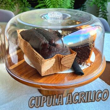 Cupula Acrilico para Bolo, Brinox, Transparente, Ø 24.5 cm