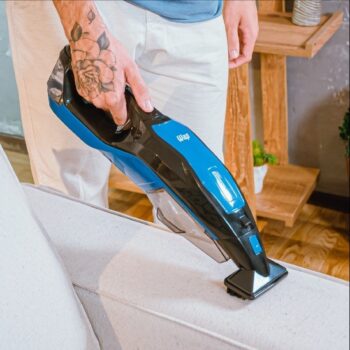 Extratora de Sujeira Portátil WAP PET CLEANER MOB 4 em 1 Aspira Borrifa Esfrega Extrai 120W Bivolt Sem Fio a Bateria