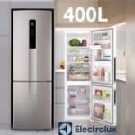 Geladeira Electrolux Inverse Efficient com Autosense 400L Inox Look (DB44S)