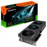 Gigabyte Placa gráfica GeForce RTX 4070 Ti Eagle 12G, 3 ventiladores WINDFORCE, placa de vídeo 12GB 192-bit GDDR6X, GV-N407TEAGLE-12GD