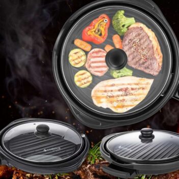 Grill Perfect Taste, Preto, 110v, Cadence