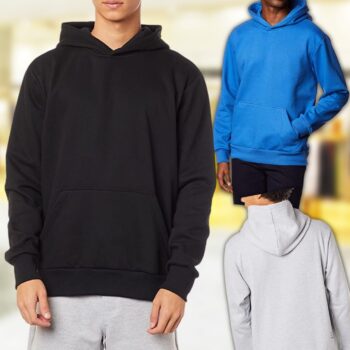 Hoodie Moletom Capuz E Canguru Simples