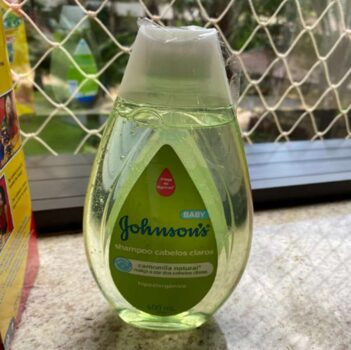 Johnson's Baby Shampoo Para Bebê Para Cabelos Claros, 400ml