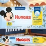 Lenço Umedecido Huggies Tripla Proteção, 32 unidades, Huggies