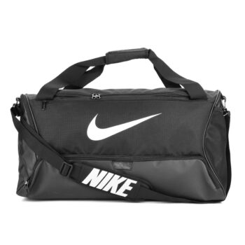 Mala Nike Brasilia Duff 9.5 - Preto+Branco