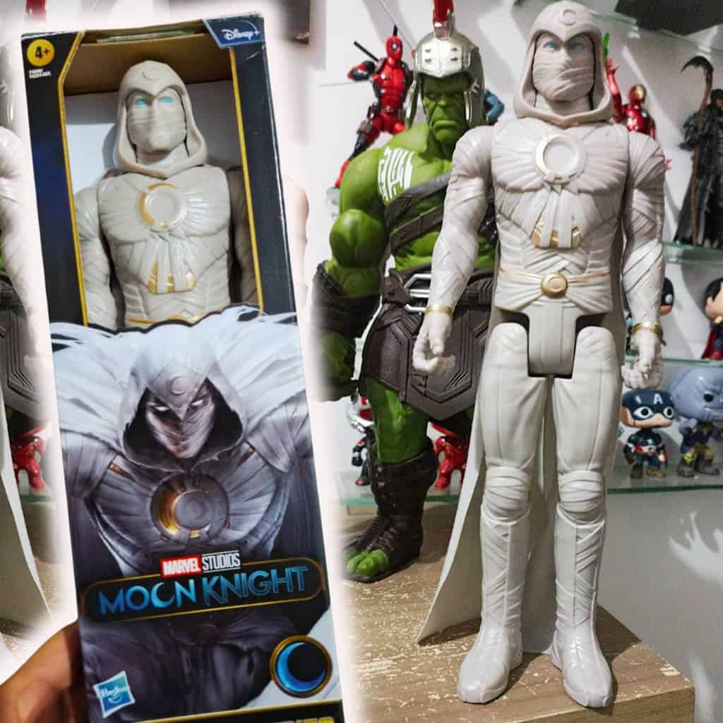 Marvel, Boneco Moon Knight Titan Hero Series, Multicor