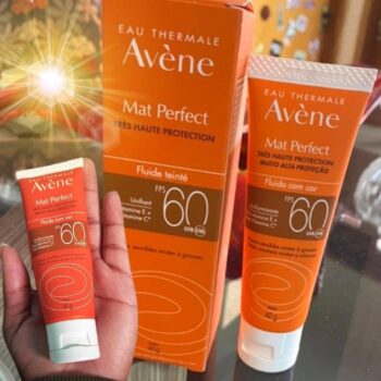 Mat Perfect FPS 60, Protetor solar face, Avène - 40g