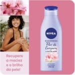 NIVEA Loção Hidratante Óleos Essenciais Flor de Cerejeira - 200ml