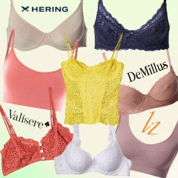 Oferta em Sutiãs e Tops Lupo, Trifil, Plie, DeMillus e outras marcas