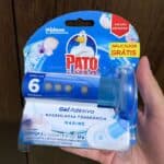 Pato Desodorizador Sanitário Gel Adesivo Aparelho + Refil Marine 6 Discos promocional