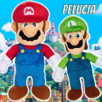 Pelucia Mario ou Luigi 9 polegadas - Super Mario - Candide
