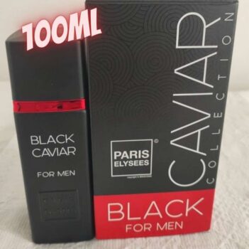 Perfume Importado Paris Elysees Eau De Toilette Masculino Caviar Black 100m