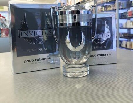 Perfume Masculino Invictus Platinum Paco Rabanne Eau de Parfum 100ml